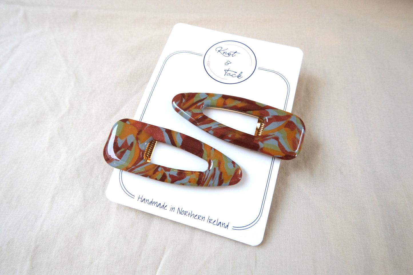 Autumal Large Hairclips